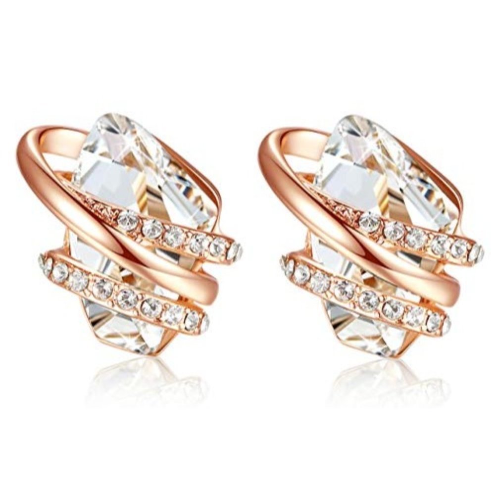 April Birthstone Earring